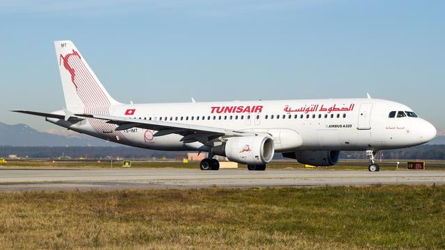 TS-IMT:Airbus A320-200:Tunisair